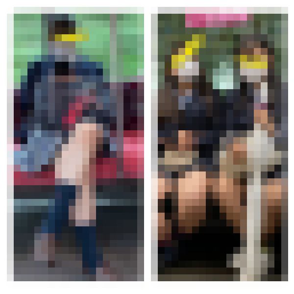 2組のJK風制服美女の対面エロ過ぎるミニスカ生脚436