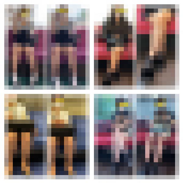 ４名の美人お姉さんの対面エロ過ぎる生脚美脚737