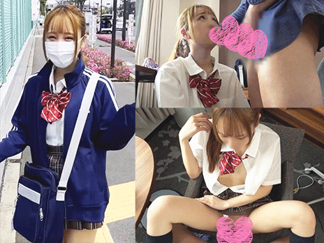 【えっ…なんでぇ…？】セクハラ撮影に怯える美少女JK??おじさんの執拗なセクハラに戸惑いながらも強引に生交尾→膣出し＆顔射