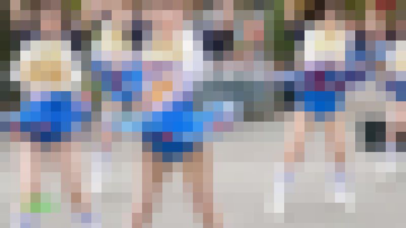 祭りだチア vol.11 【4K】 JDチアダンス界のビッグボス！？都会派チアの青アン、パイオツと盛りだくさん!!