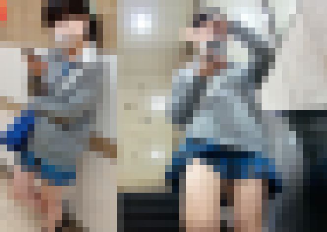 ミニスカ青チェ＊ポニテが可愛い！前から後ろからP堪能＊JK追跡