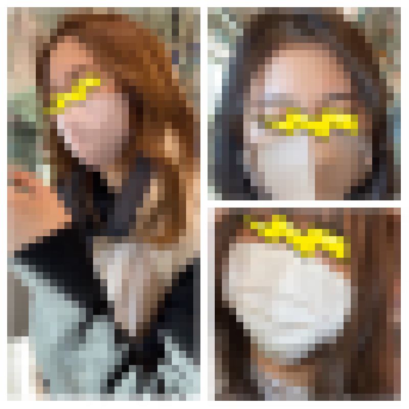 ３名の美人お姉さんの顔撮り762