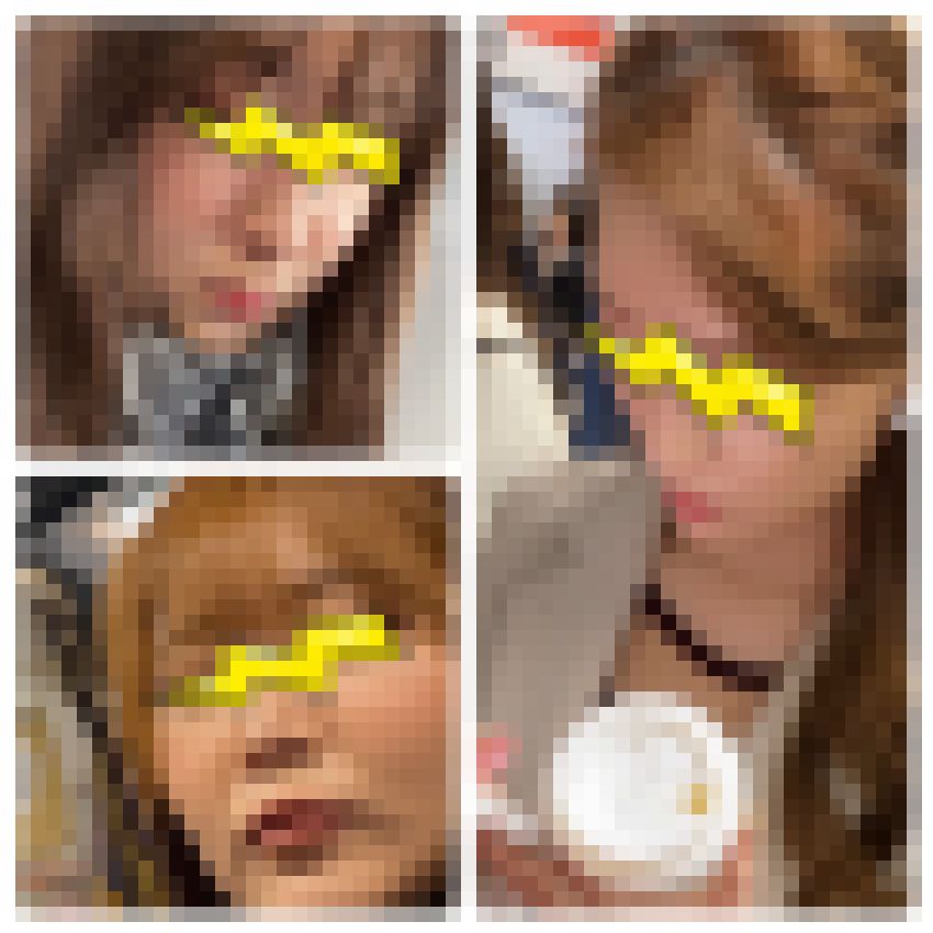 マスク無し　6名の美人お姉さんの顔撮り763