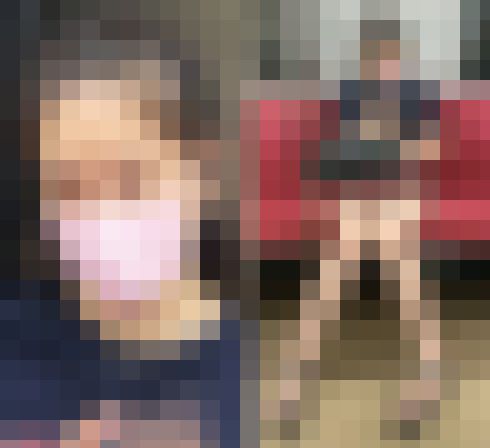 自慢の美味しそうなエロ生脚を見せつける可愛いお姉さんを対面撮影（其の二）