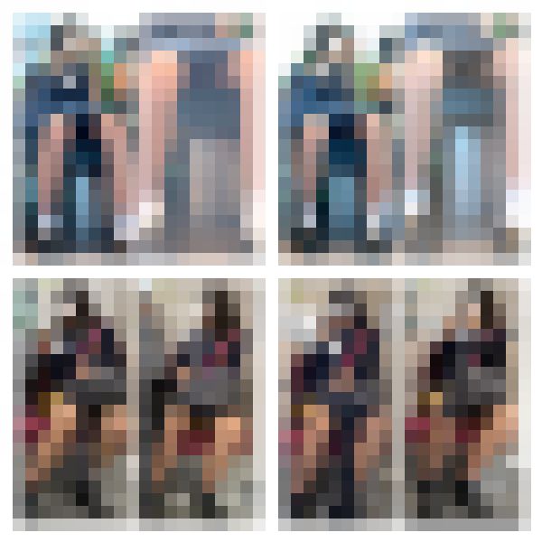 【あの人気作品をもう一度】ハミパンあり！豪華2名のJK風可愛い制服美女のエロ過ぎるミニスカ対面美脚5