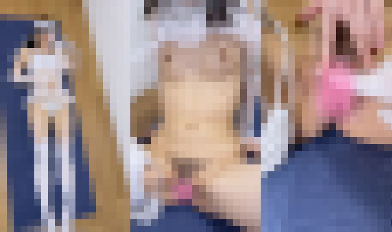 【こっそり秘部を観察&amp;amp;お触り】制服を着た時のスレンダー事務員さんの秘部（ウェディングコスにて）