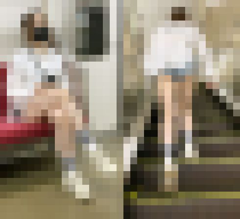 お尻が見えてしまいそうな短いホットパンツで脚を組む色白美人（後編）
