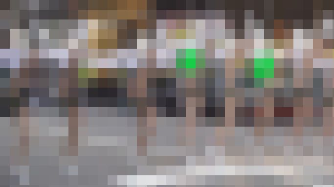 JDチアリーディング５　最前列からのハイキック