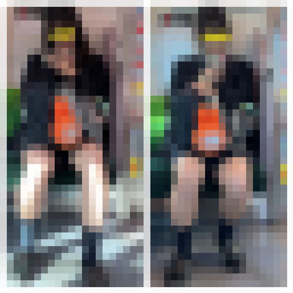 髪を下ろして堪らない！S級制服美女のエロ過ぎる対面ミニスカ生脚551