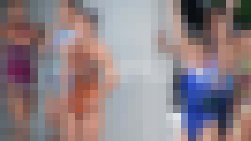 【再販】２０１８年九州地方夏季競泳大会トビコミ競技　その２　～オレンジ色のハイレグ競泳水着美女に目を奪われる～