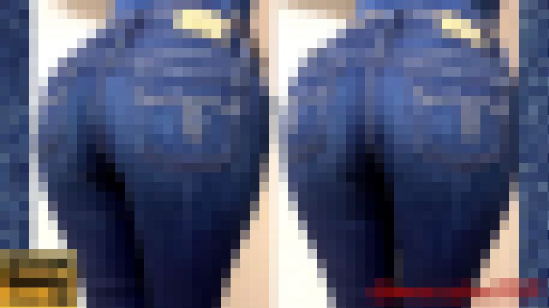 【超高画質】極上☆マウジーデニムW尻コキ??魅惑の超美尻☆ジーンズ！