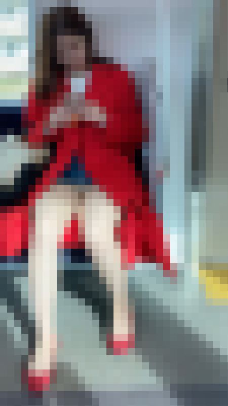 【ヨシノリvol8】ギャル女性のデニムミニスカートの中