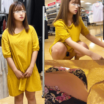 〔非コンプラ動画?〕アパレルスタッフ集団痴カン※アウト○△ト多○□沢（ロングヘア、身長160cm前後、ワンピース）