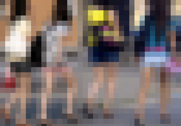 【再販】思わず追いかけたくなる脚線美　美脚…街にて 1～3セット