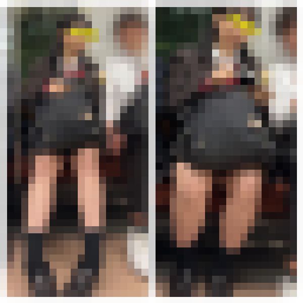 ミニスカで勃起寸前！S級制服美女のエロ過ぎる対面ミニスカ生脚577 part1