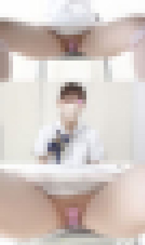 衝撃のノーブラノーパンナース?ハーフ美女のパイパンマンコと美巨乳丸見え?【逆さ撮り】