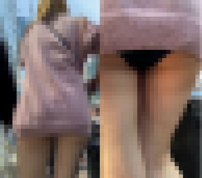 ミニニットワンピからパンティーがこんにちは?