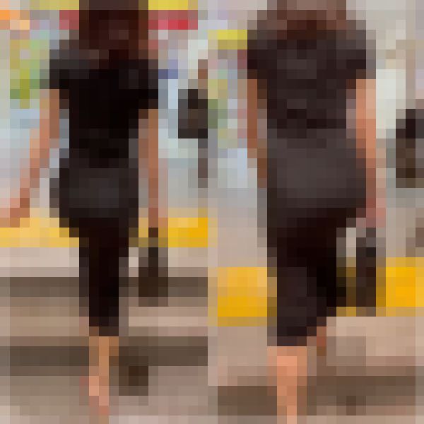 【再販】《４K・高画質》 No.782「ピチピチ過ぎてPラインが！エロいデザインの黒ワンピ」