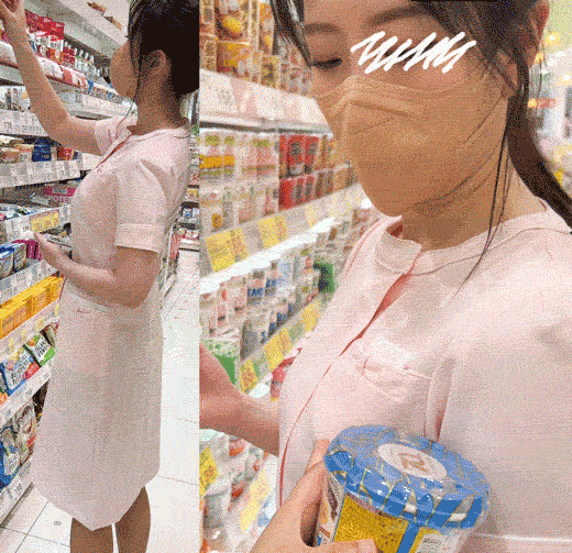 SS級爆乳！薬剤師のお姉さんを粘着おっぱい揉み【おっぱい痴かん】