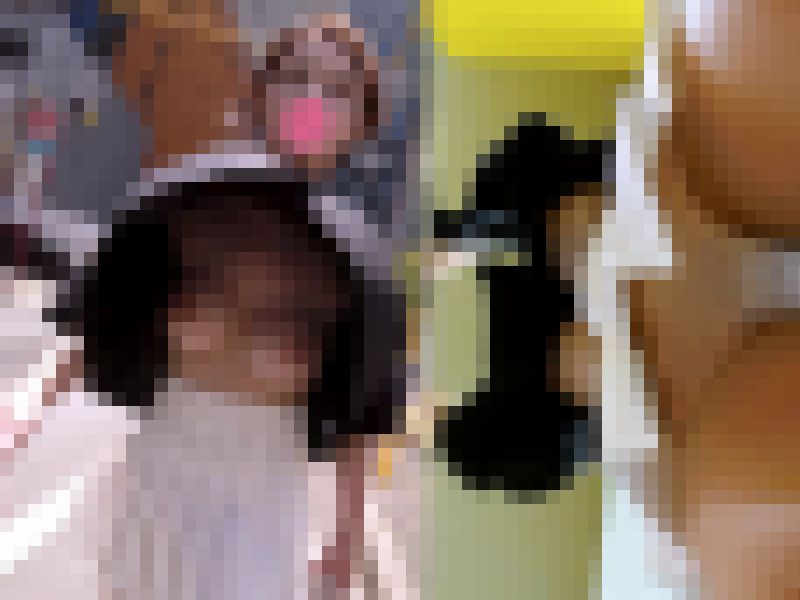 【パイチラ探訪】驚きのノーブラ姿に胸キュン！ミニ丈シャツがビル風にめくられて乳房丸見え中