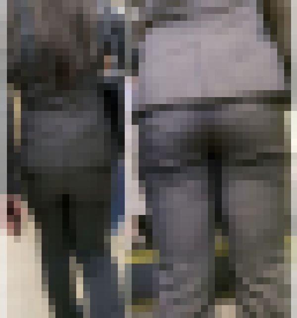 【309】パンツスーツパツパツのOLさんのバックショット！