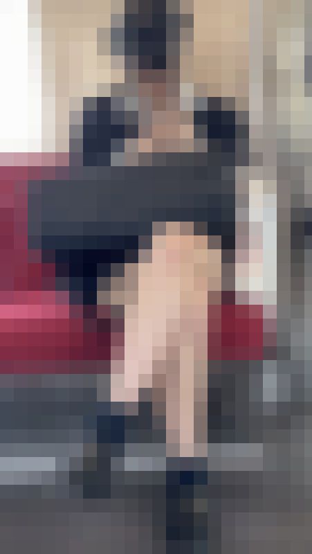 【再販】【完全版】超ミニスカで車内を魅了しまくる！脚を組むS級ギャル系制服美女のエロ過ぎる対面生脚