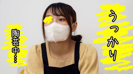 ＃69【陶芸中の胸チラパンチラ】大人しめ清楚系のJDちゃんと料理好きの爆乳人妻さん